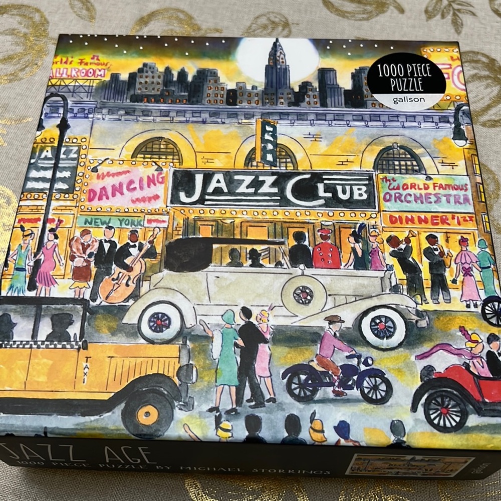 1000 piece puzzle by Michael Storrings Jazz Age